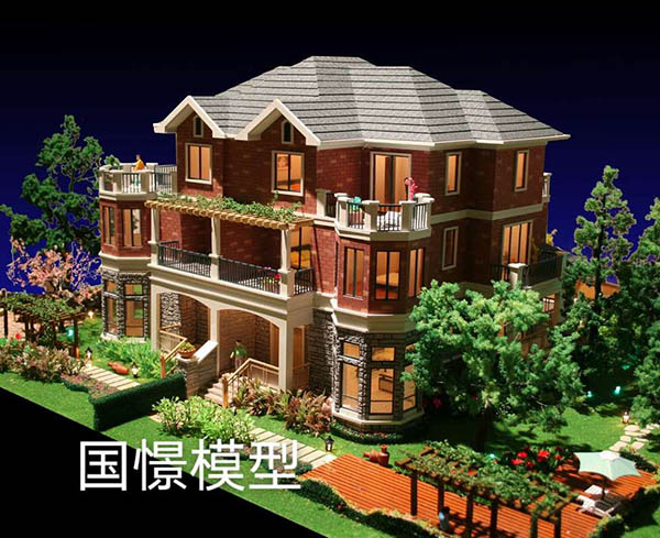 朗县建筑模型