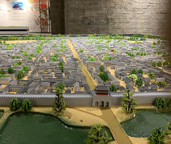朗县建筑模型