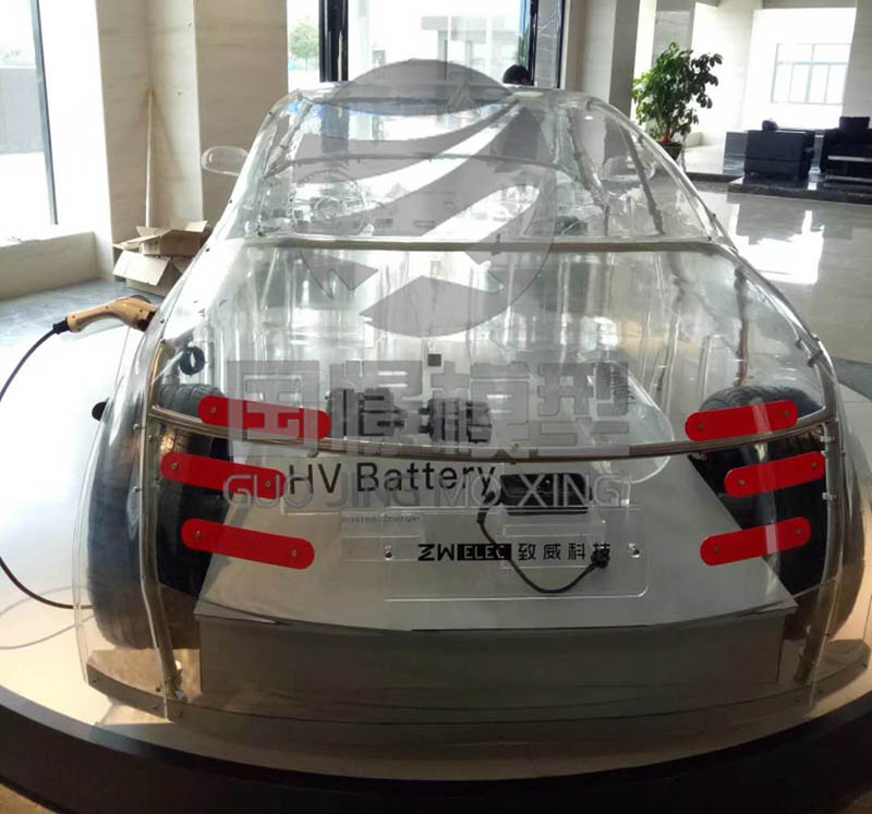 朗县透明车模型